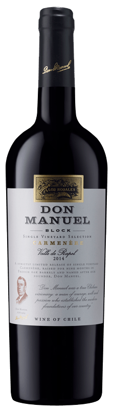 Los Rosales Don Manuel Block Single Vineyard Selection Carmenère 2014