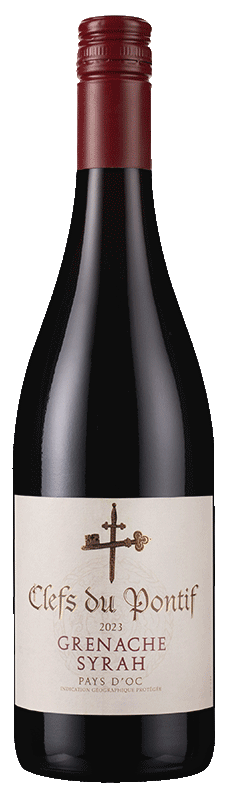 Clefs du Pontif Grenache Syrah 2023