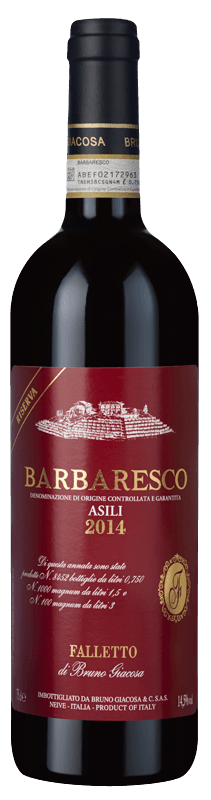 Falletto di Bruno Giacosa Barbaresco Asili Riserva 2014