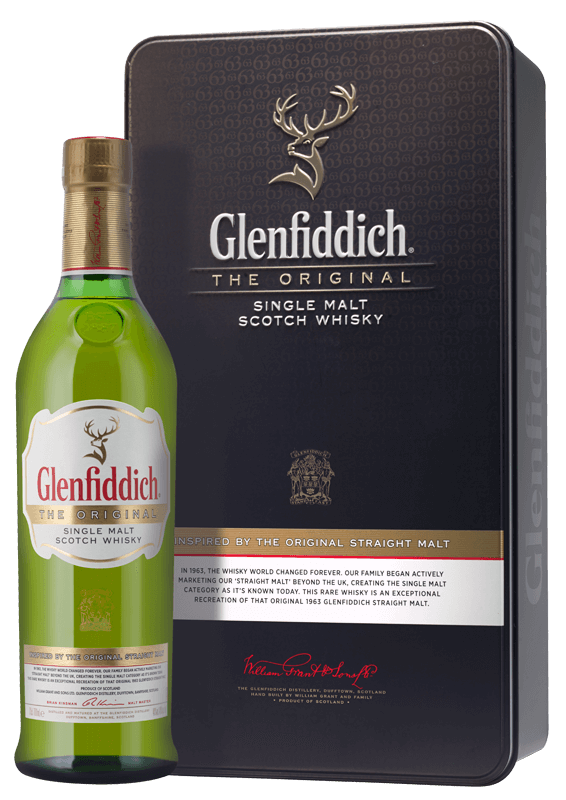 Glenfiddich The Original Single Malt Scotch Whisky (gift box) (70cl) 