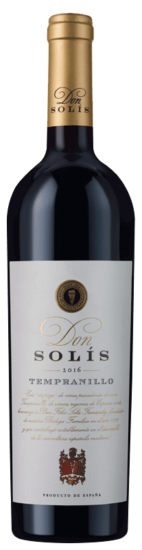 Don Solís Tempranillo 2016