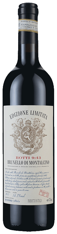 Edizione Limitata Brunello di Montalcino Numero 17 2017