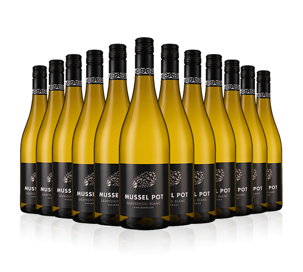 PRESELL Mussel Pot Sauvignon Blanc 12 Bottles TO Dec 24