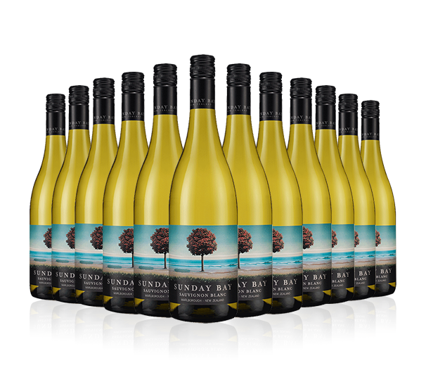 PRESELL Sunday Bay Sauvignon Blanc 12 Bottles TO Dec 24