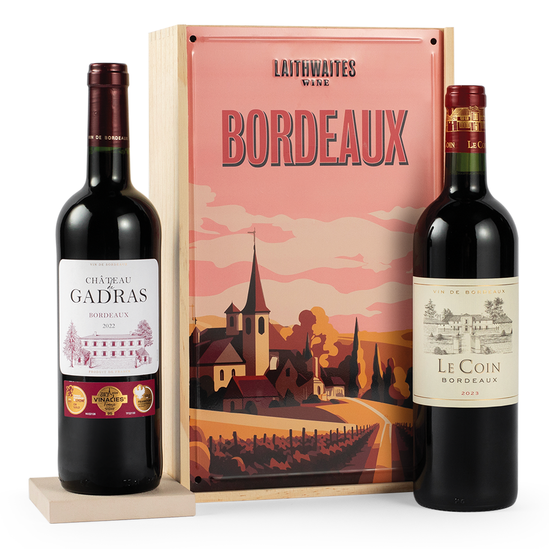 Bordeaux Red Wine Gift Set