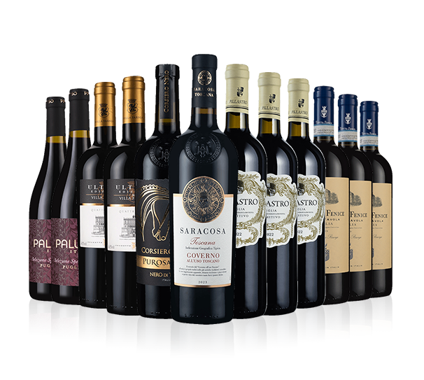 Italian Black Reds Mix + 2 free bottles