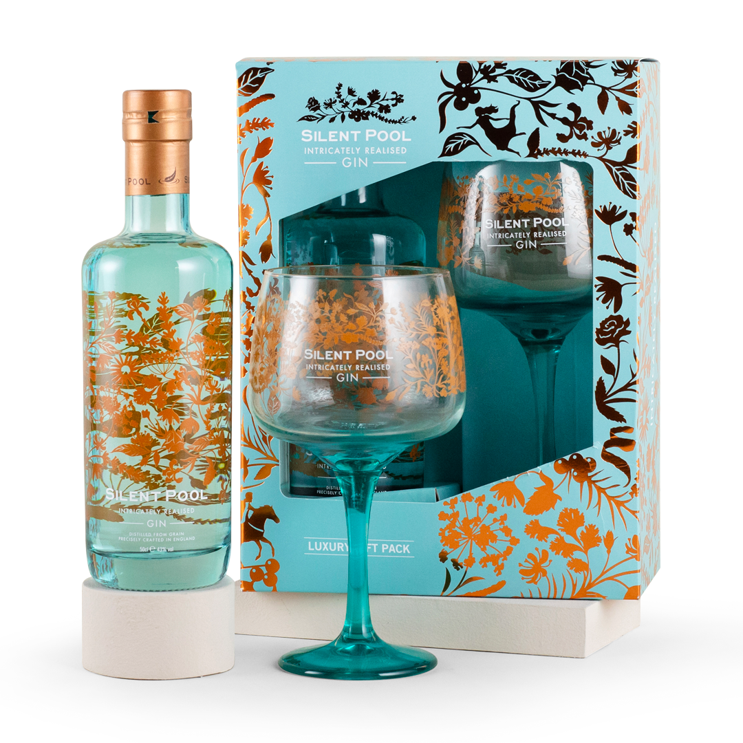 Silent Pool Gin & Glass Set