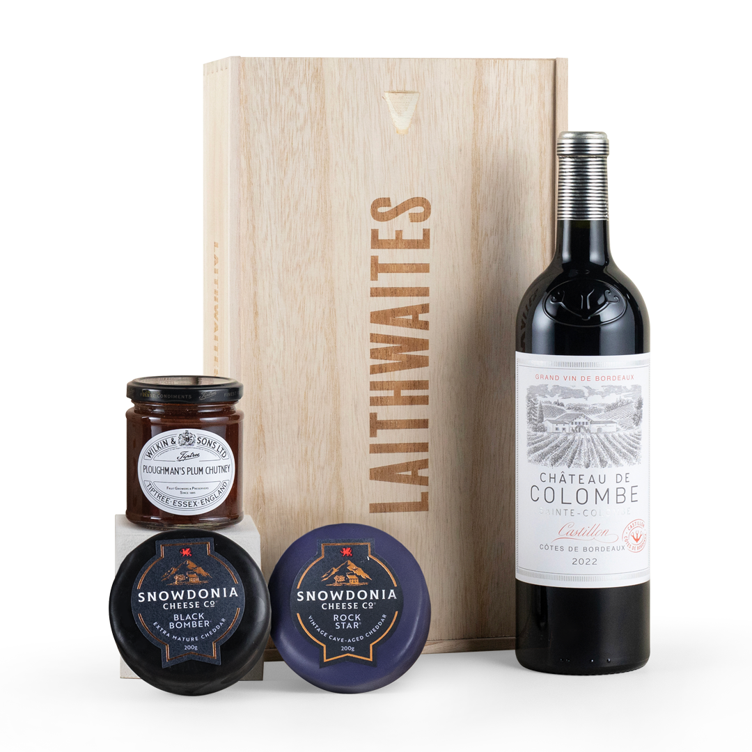 Red Wine & Snowdonia Cheese Gift